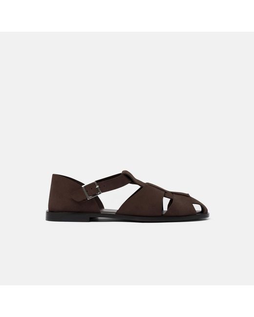 Scarosso Apollo Suede in Brown für Herren