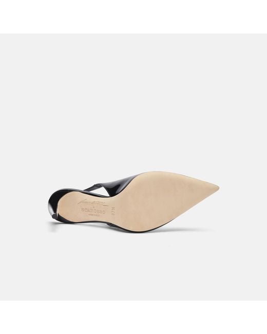 Scarosso Sutton Black Patent Pumps