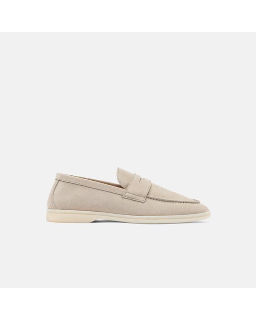Luciano Sable Daim Scarosso pour homme en coloris Black