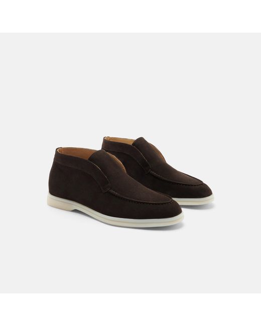 Scarosso Brown Leonarda Suede