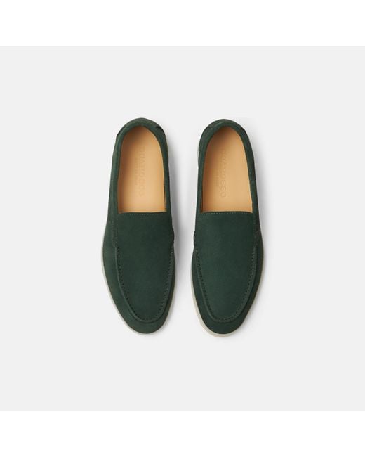 Scarosso Multicolor Ludovica Verde Scamosciata Loafers