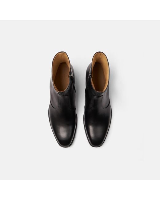 Scarosso Warren Black Boots for men