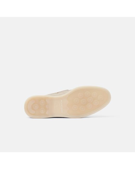 Lio Sand Suede Scarosso pour homme en coloris White