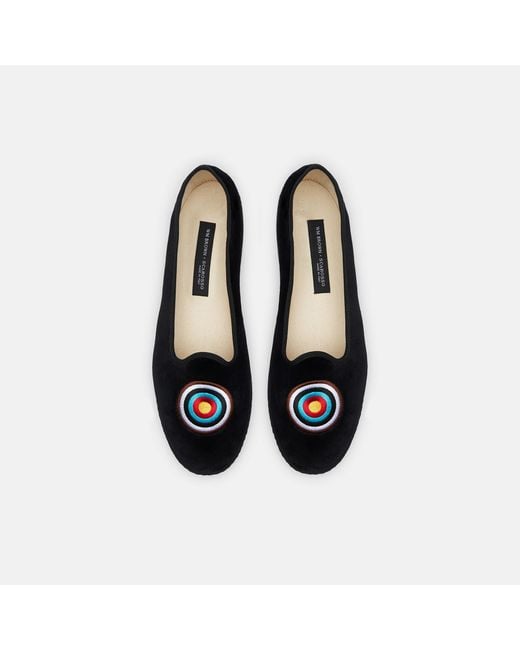 Scarosso Black William Iv Target Slippers for men