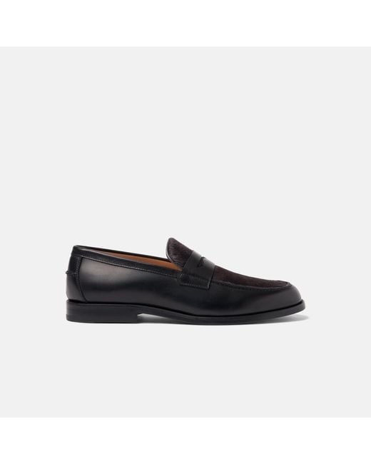 Scarosso Black Aaron Pony for men