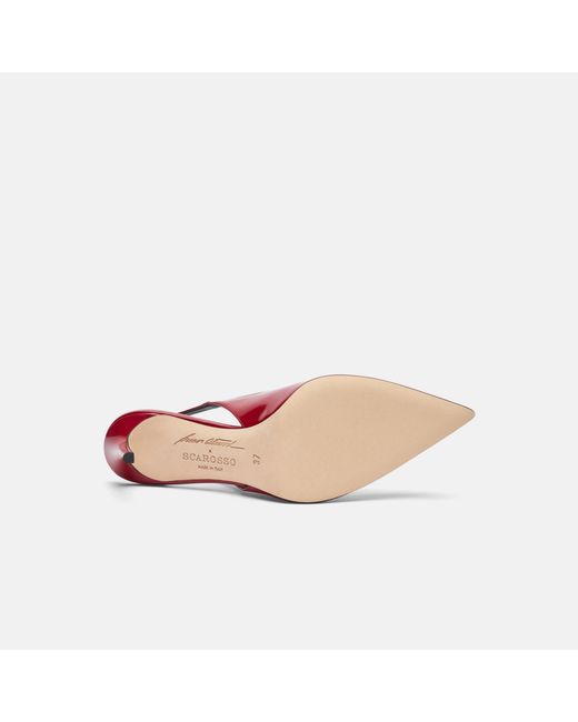 Scarosso Sutton Red Patent Pumps