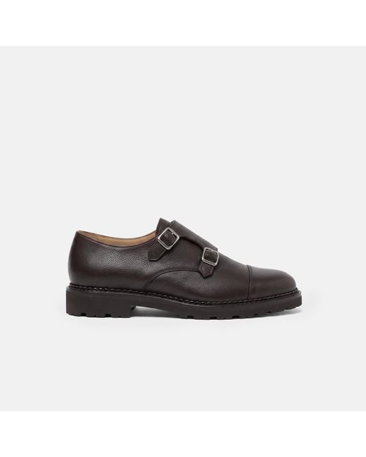 Scarosso Brown Oswald Grain for men