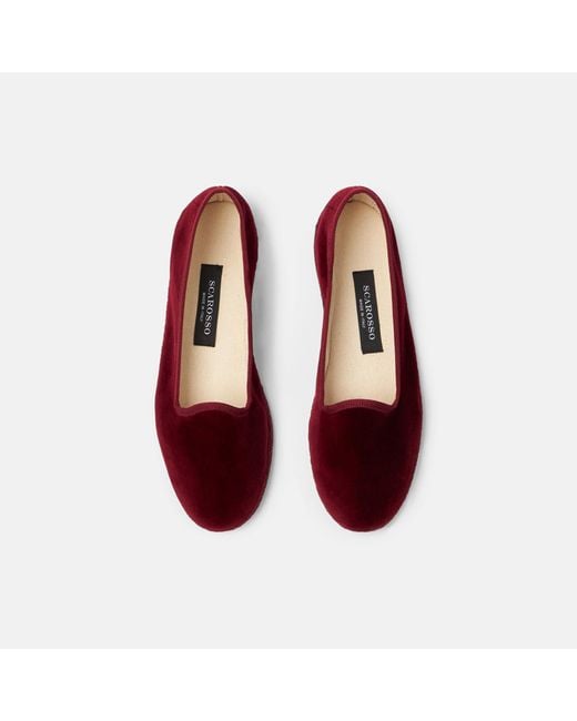 Scarosso Multicolor Valentina Bordeaux Velluto