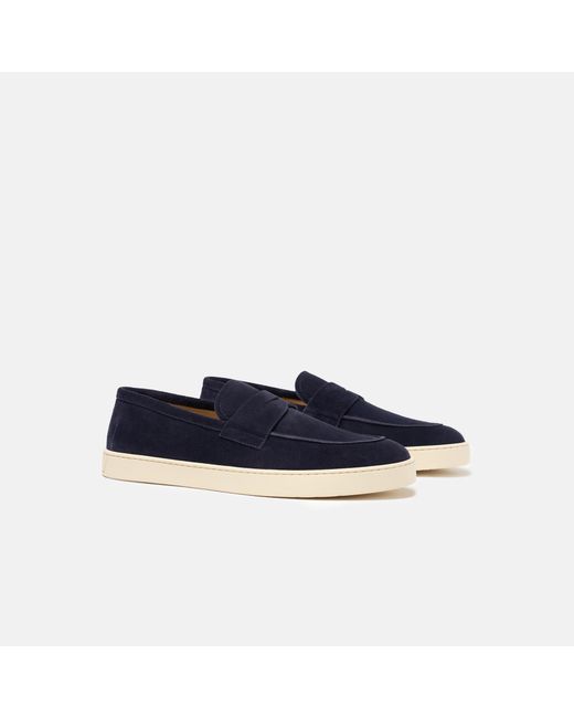 Scarosso Blue Ramon Suede for men