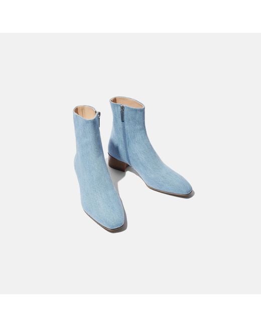 Scarosso Ambra Light Blue Denim Boots
