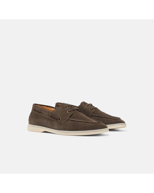 Scarosso Brown Lio Deep Taupe Suede for men