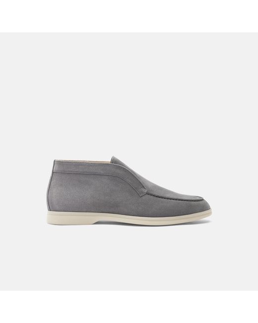 Scarosso Gray Leonardo Suede for men