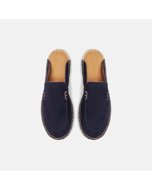 Scarosso Blue Belen Suede