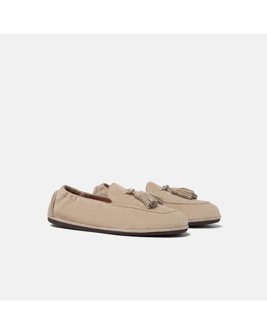 Scarosso Natural Anais Sand Suede