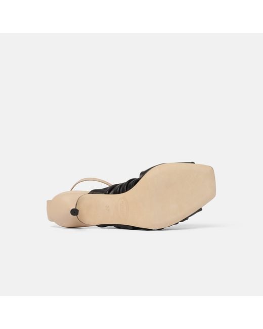 Scarosso Black High Heel Sandals