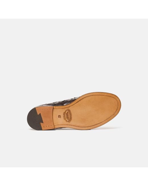 Scarosso Black Gerald Dark Woven for men