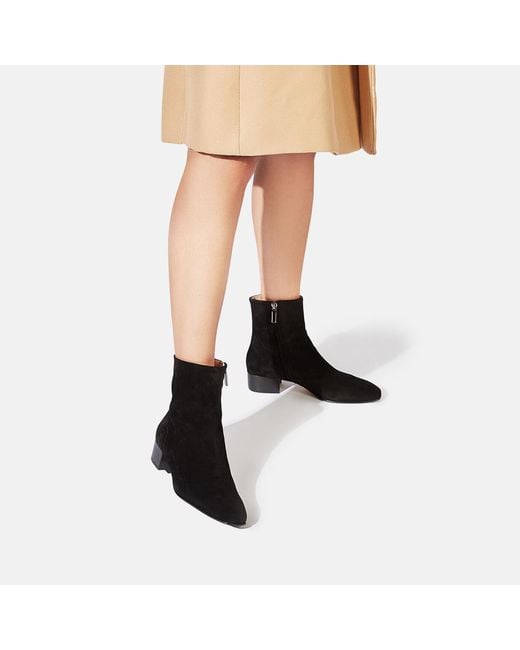 Scarosso Black Ambra Nera Scamosciata Boots