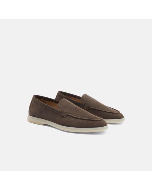 Scarosso Brown Ludovica Deep Taupe Suede