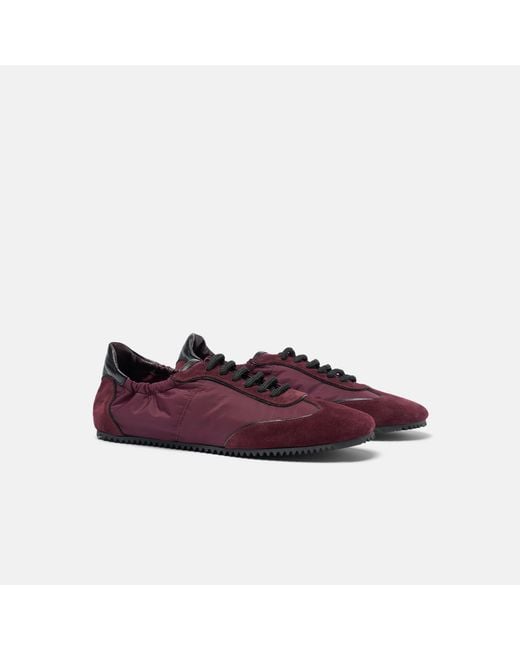 Riley Burgundy Nylon Scarosso en coloris Purple