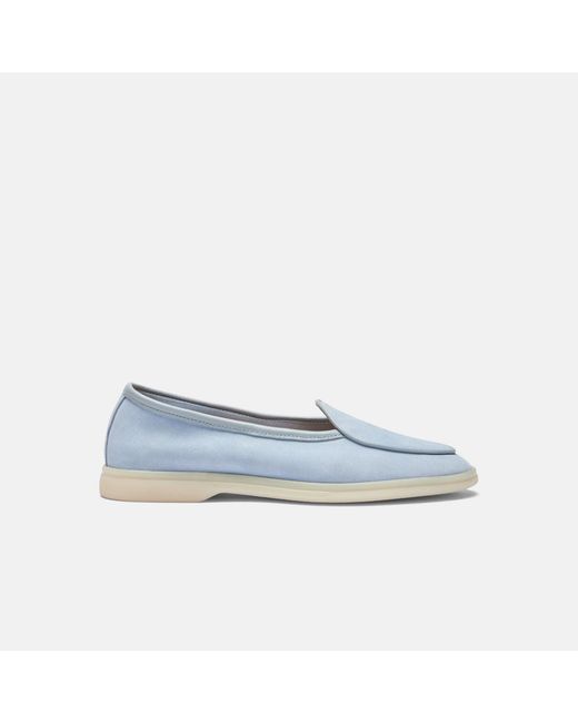 Scarosso Blue Livia Light Suede