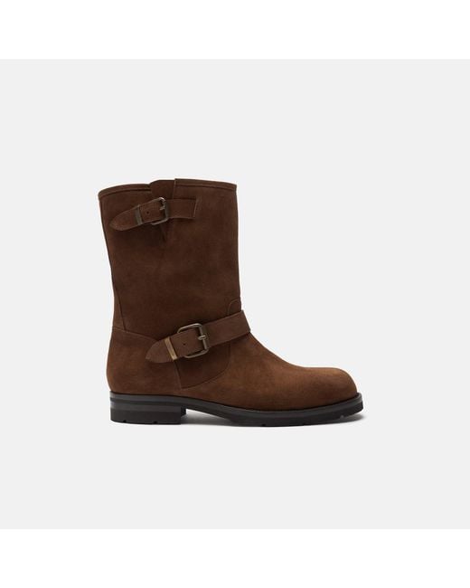 Scarosso Brown Kurt Suede for men