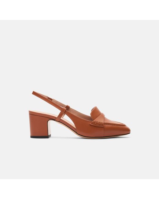 Scarosso Black Bianca Cognac Heels