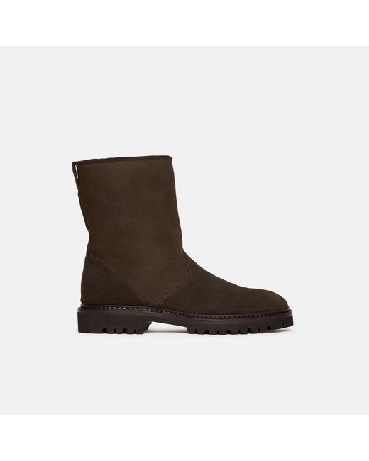 Scarosso Brown Paul Dark Suede for men