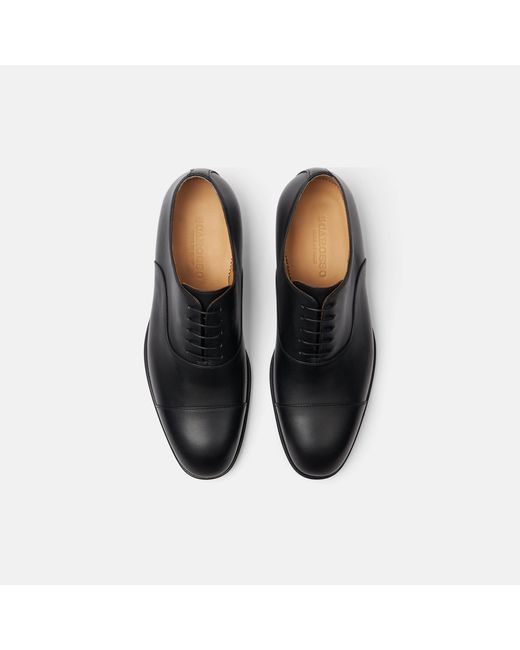 Scarosso Salvatore Black Oxfords for men