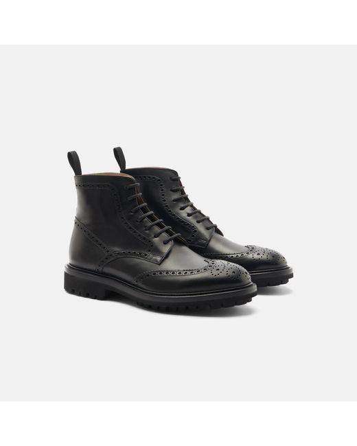 Scarosso Thomas Black Boots for men