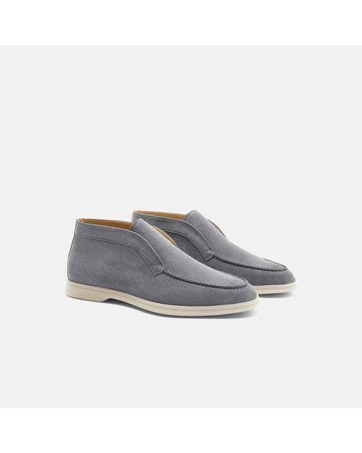 Scarosso Gray Leonardo Suede for men