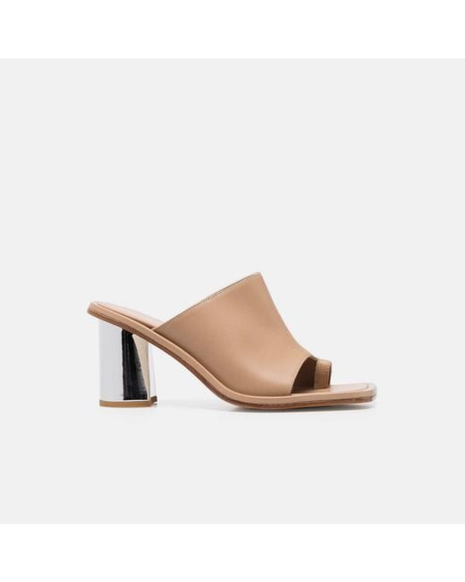 Scarosso Black Gwen Nude Heels