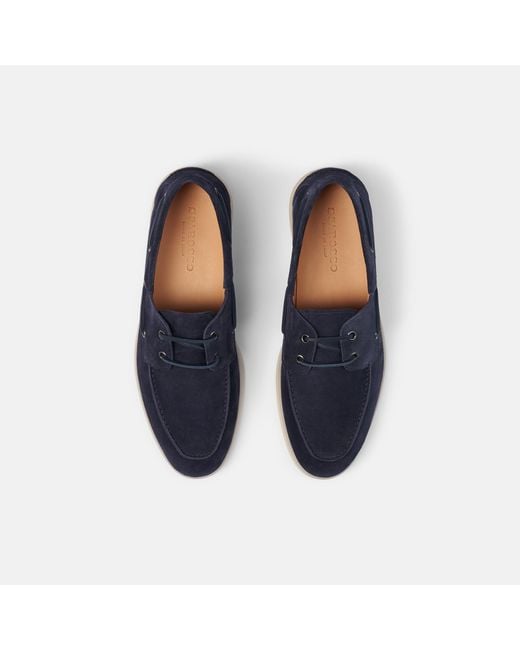 Scarosso Blue Lio Suede for men