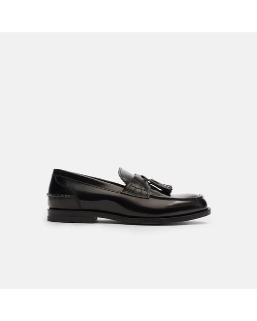 Scarosso Ralphine Black Bright Loafers
