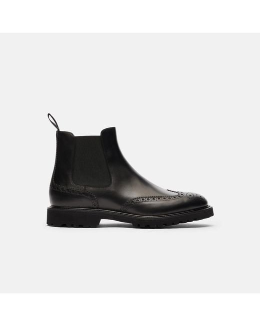 Scarosso Black Keith for men