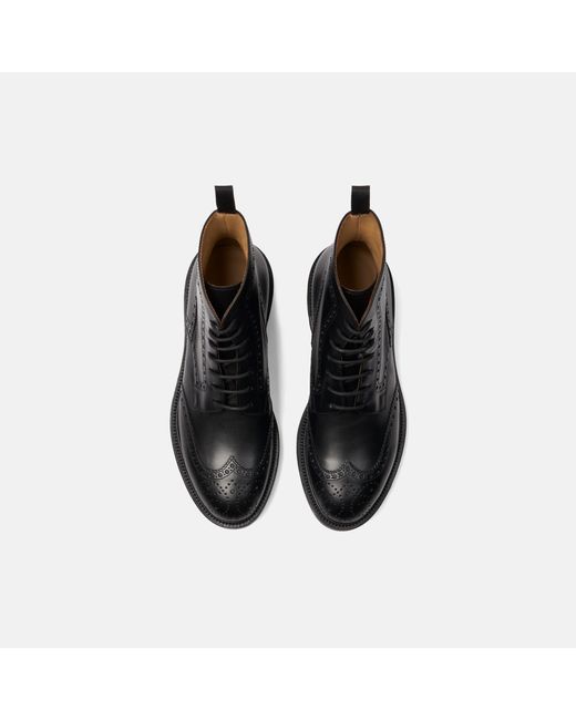 Scarosso Thomas Black Boots for men
