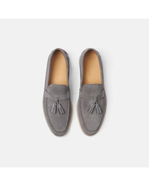 Scarosso Gray Leandro Suede for men