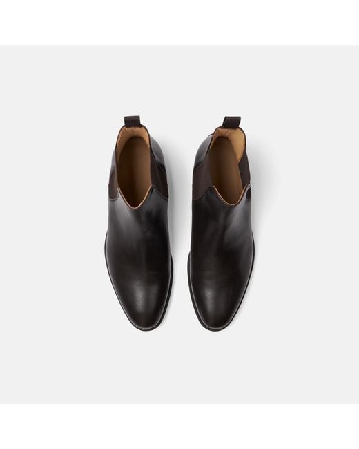 Scarosso Black Giancarlo Moro Chelsea Boots for men