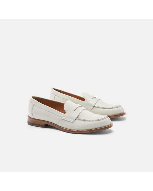Scarosso Harper White Loafers