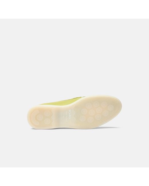Scarosso Yellow Leandra Lime Loafers