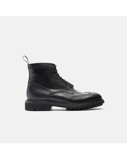 Scarosso Thomas Black Boots for men