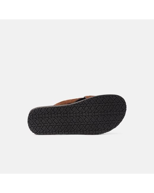 Scarosso Brown Ettore Suede Woven for men