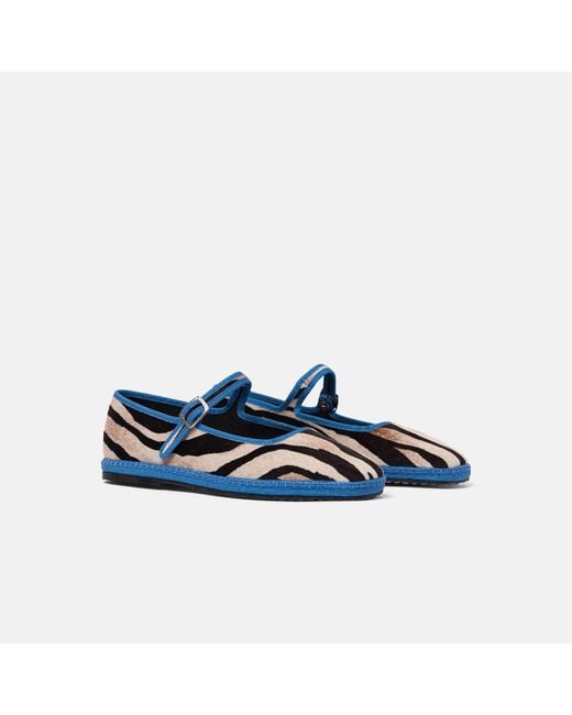 Scarosso Blue Petra Animal-Print Velvet