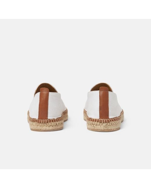 Scarosso White Martin Canvas for men