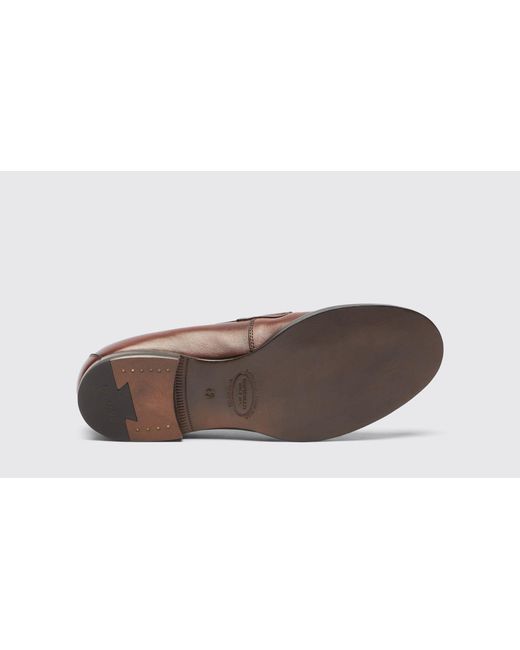 Scarosso Black Fred Brown Loafers for men