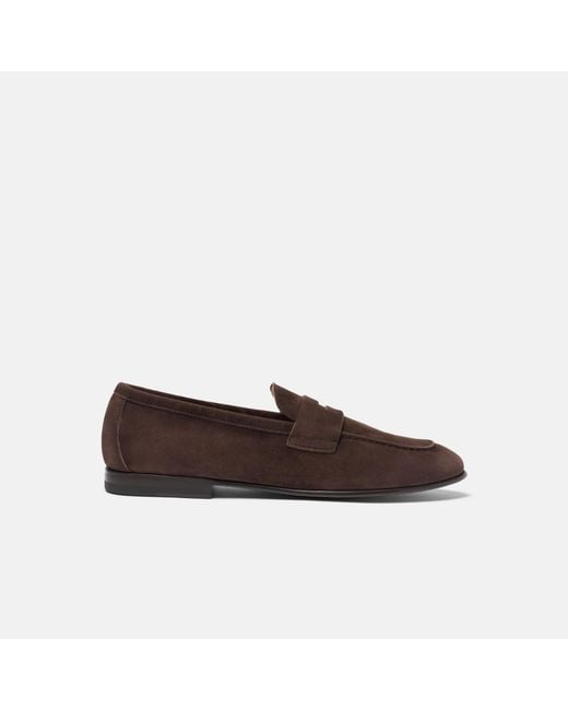 Scarosso Brown Gregory Suede for men