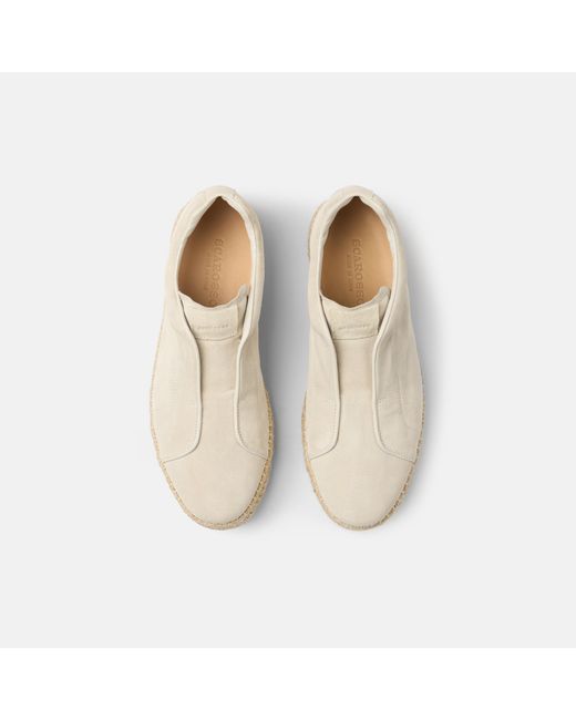 Scarosso Natural Thiago Ivory Suede for men