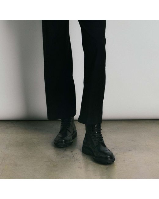 Scarosso Thomas Black Boots for men