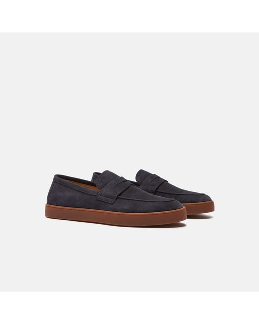 Scarosso Blue Carlos Suede for men