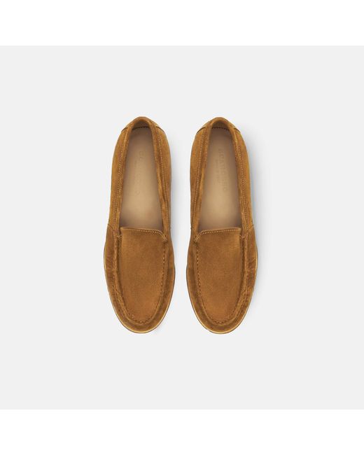 Scarosso Brown Alain Tan Suede for men