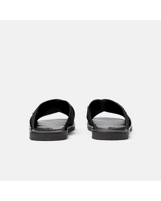 Scarosso Black Ettore Suede Woven for men